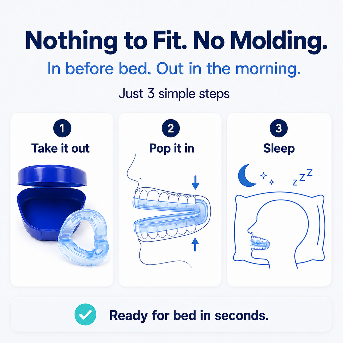 Reemia™ Anti-Snoring Mouthpiece