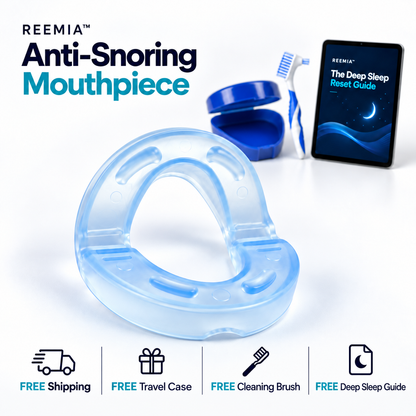Reemia™ Anti-Snoring Mouthpiece for CPAP-wearers