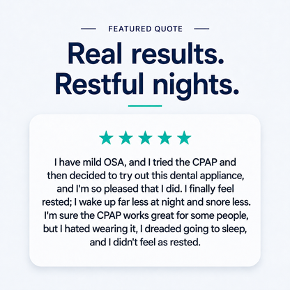 Reemia™ Anti-Snoring Mouthpiece for CPAP-wearers